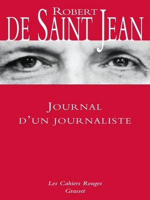 cover image of Journal d'un journaliste